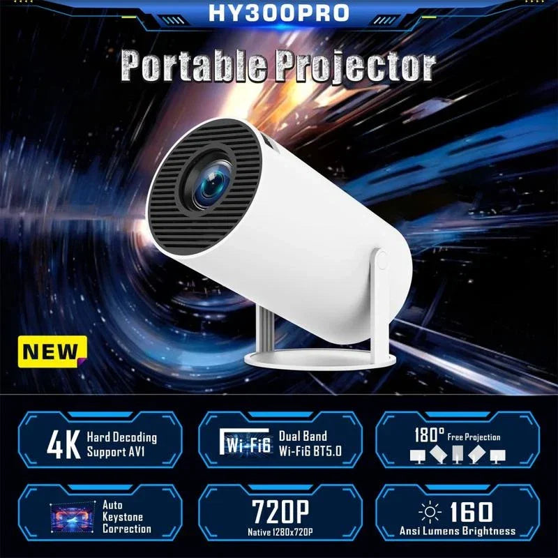 HY300 Portable Mini Projector