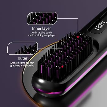 Ionic Hot Brush for Hair