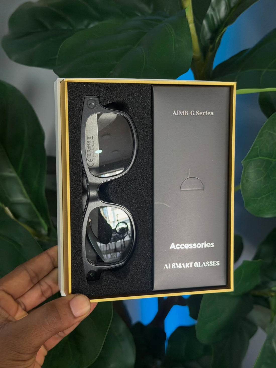 AI WIFI SMART GLASS | AIMB G1 Photo & Video Recording Glasses