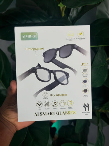 AI WIFI SMART GLASS | AIMB G1 Photo & Video Recording Glasses