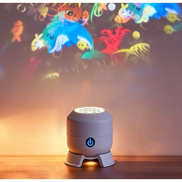 Dynamic Rotating LED Projector Light