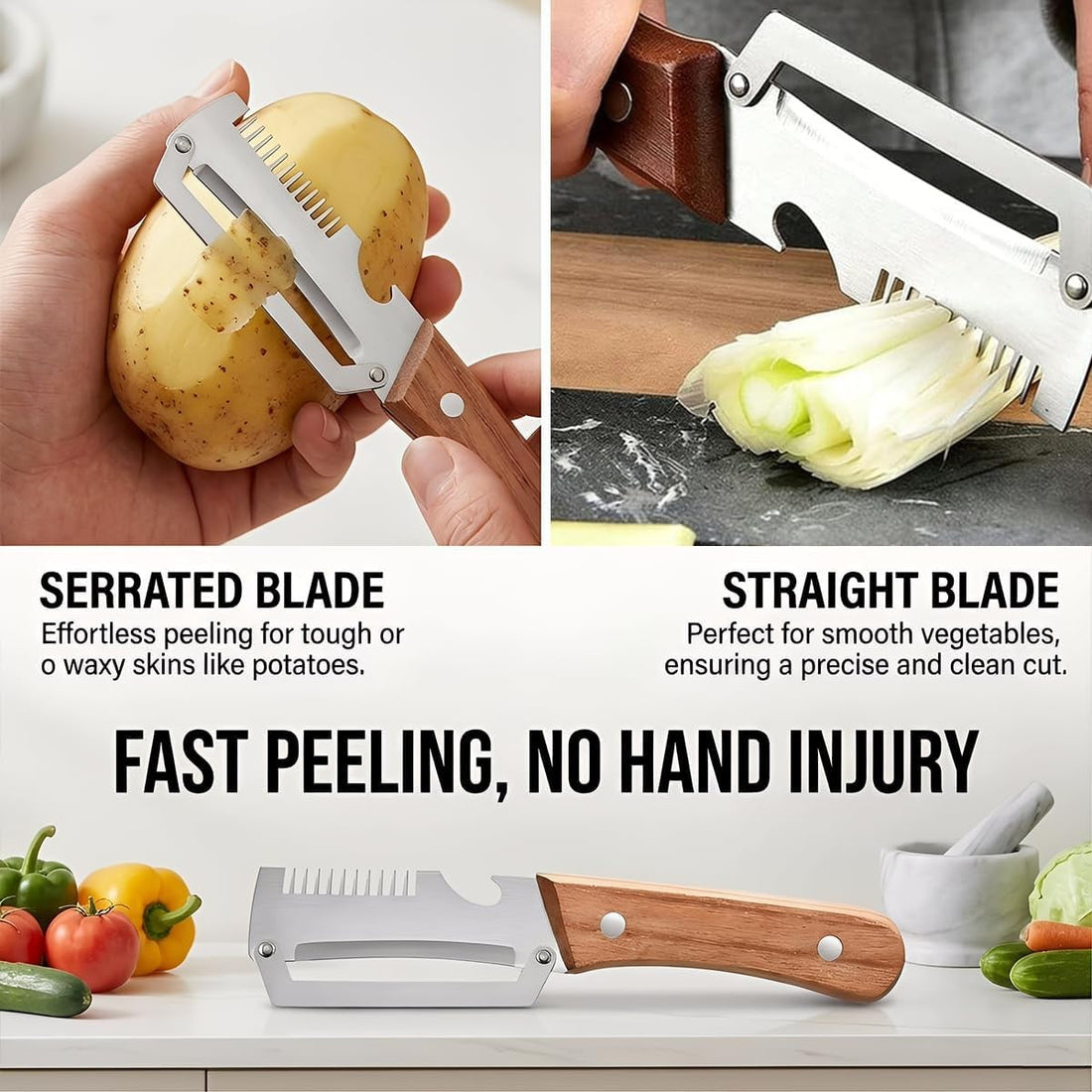 Multifunctional Vegetable Peeler