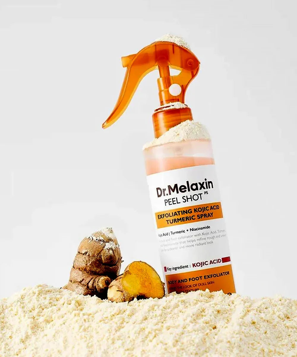 Dr.Melaxin Peel Shot Kojic Acid Turmeric Exfoliating Spray – 200ml